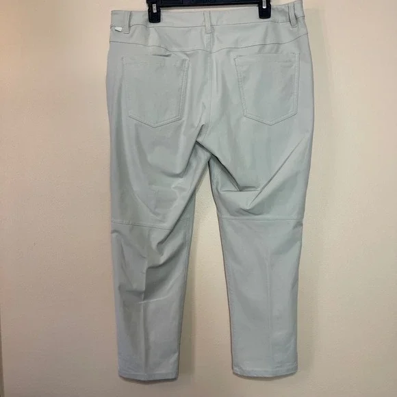 Lululemon ABC Classic Fit 5 Pocket Pant Warpstreme Warm Ash Grey Mens 36W 28L